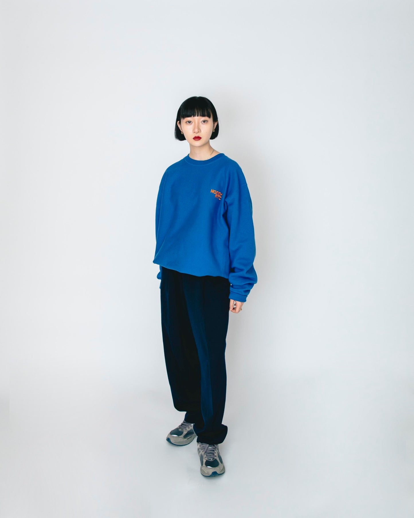 LOGO SWEAT HOF-0011 BLUE