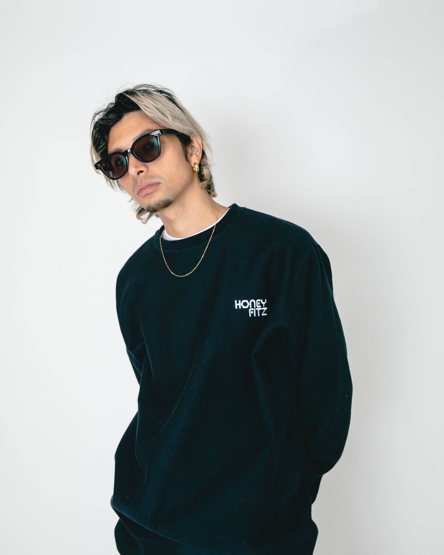 LOGO SWEAT HOF-0011 BLACK