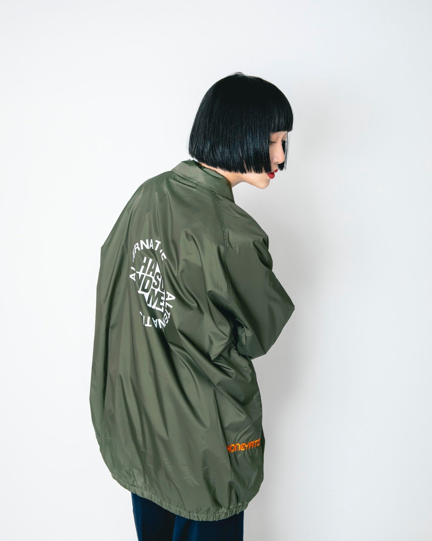 HANDSOME COACH JACKET HOF-0032 OLIVE