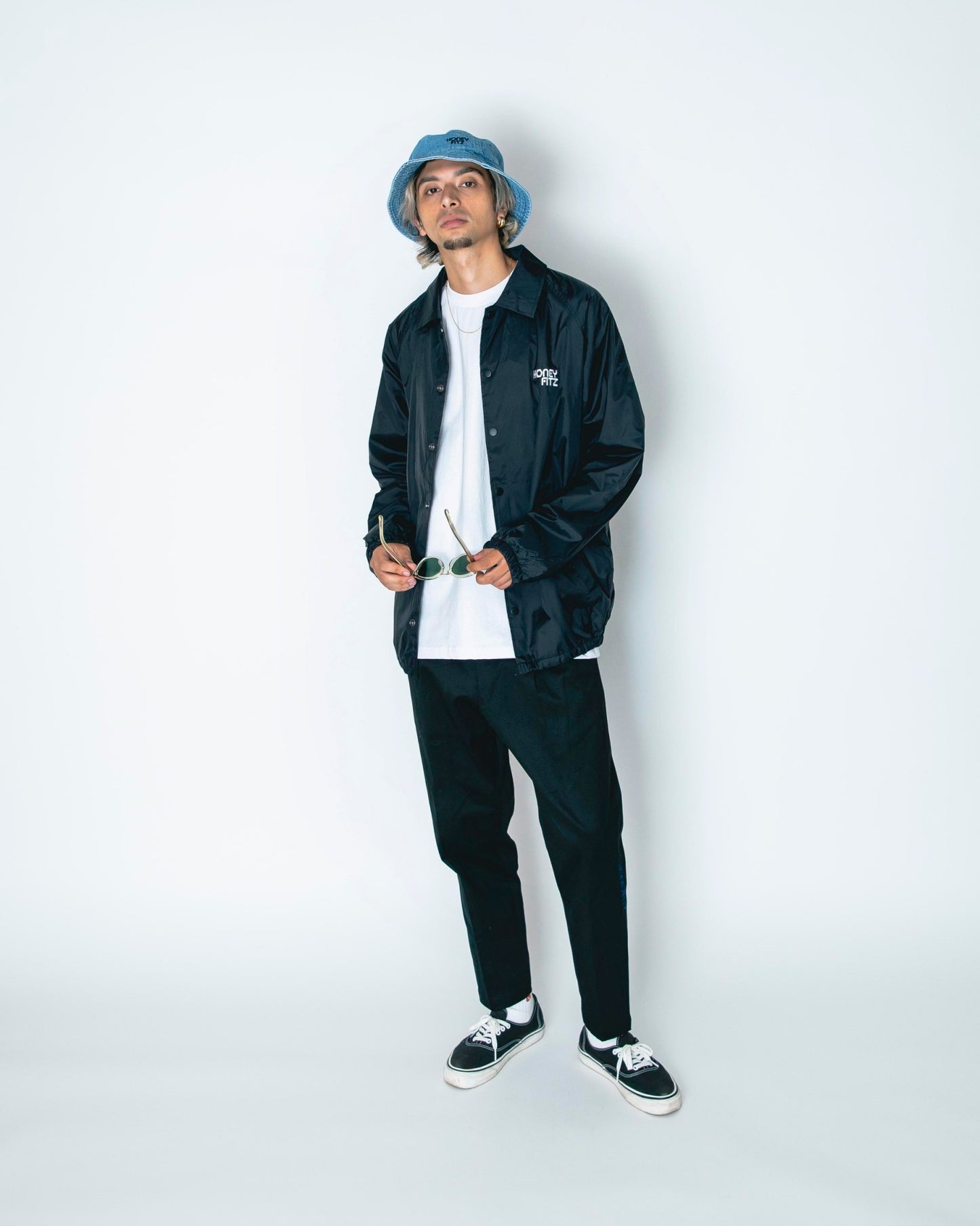 HANDSOME COACH JACKET HOF-0032 BLACK