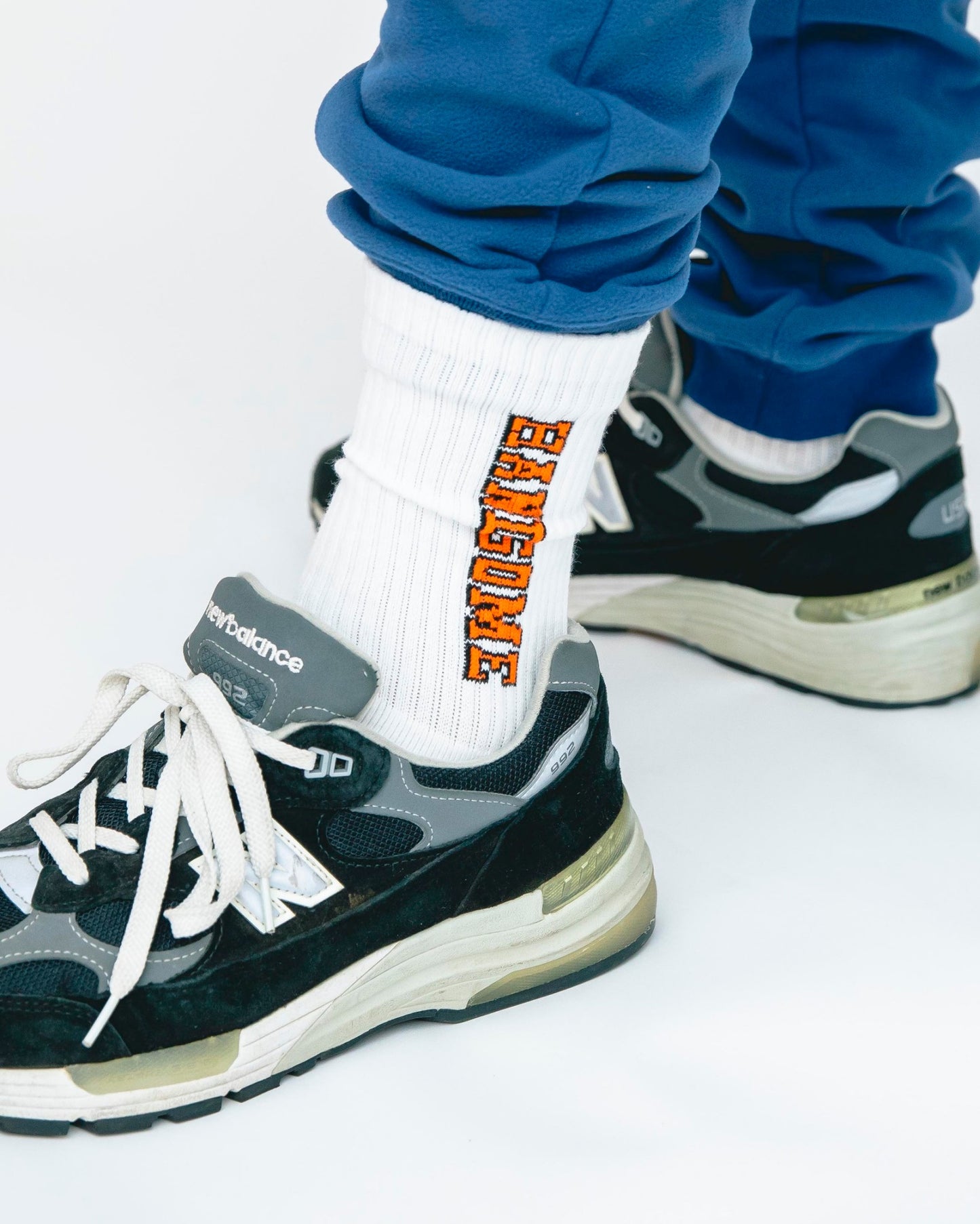 HANDSOME SOCKS HOF-0031 WHITE