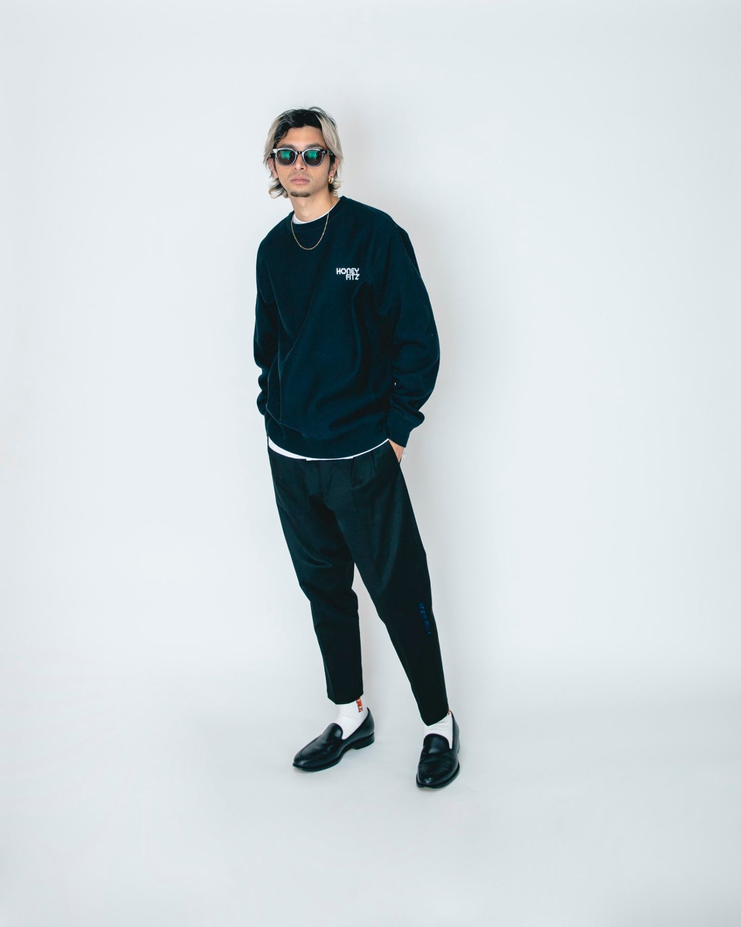 LOGO SWEAT HOF-0011 BLACK