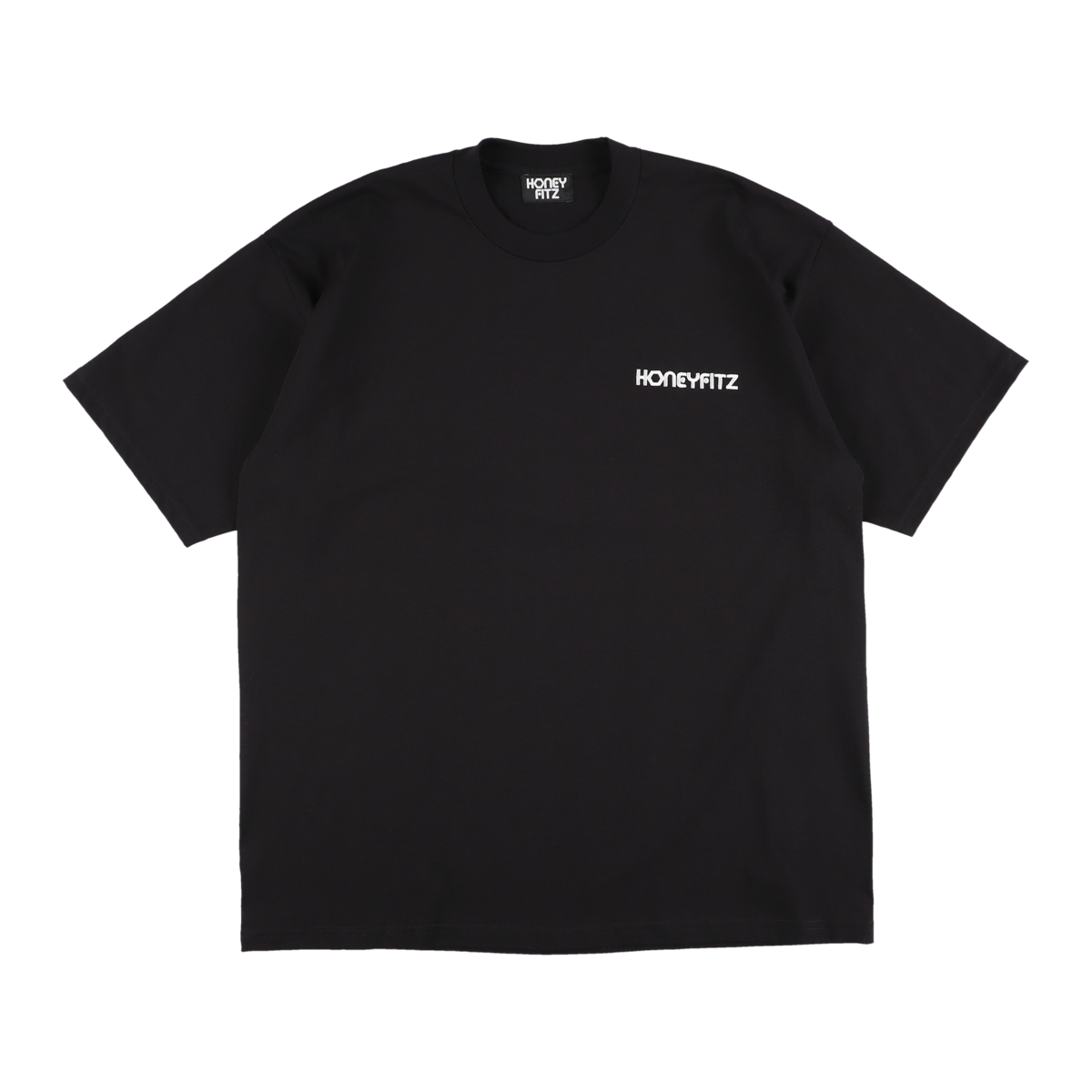 embroidery/LOGO S/ST HOF-0001 BLACK/WHITE