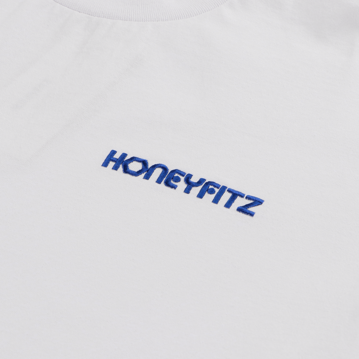 embroidery/LOGO S/ST HOF-0001 WHITE/BLUE