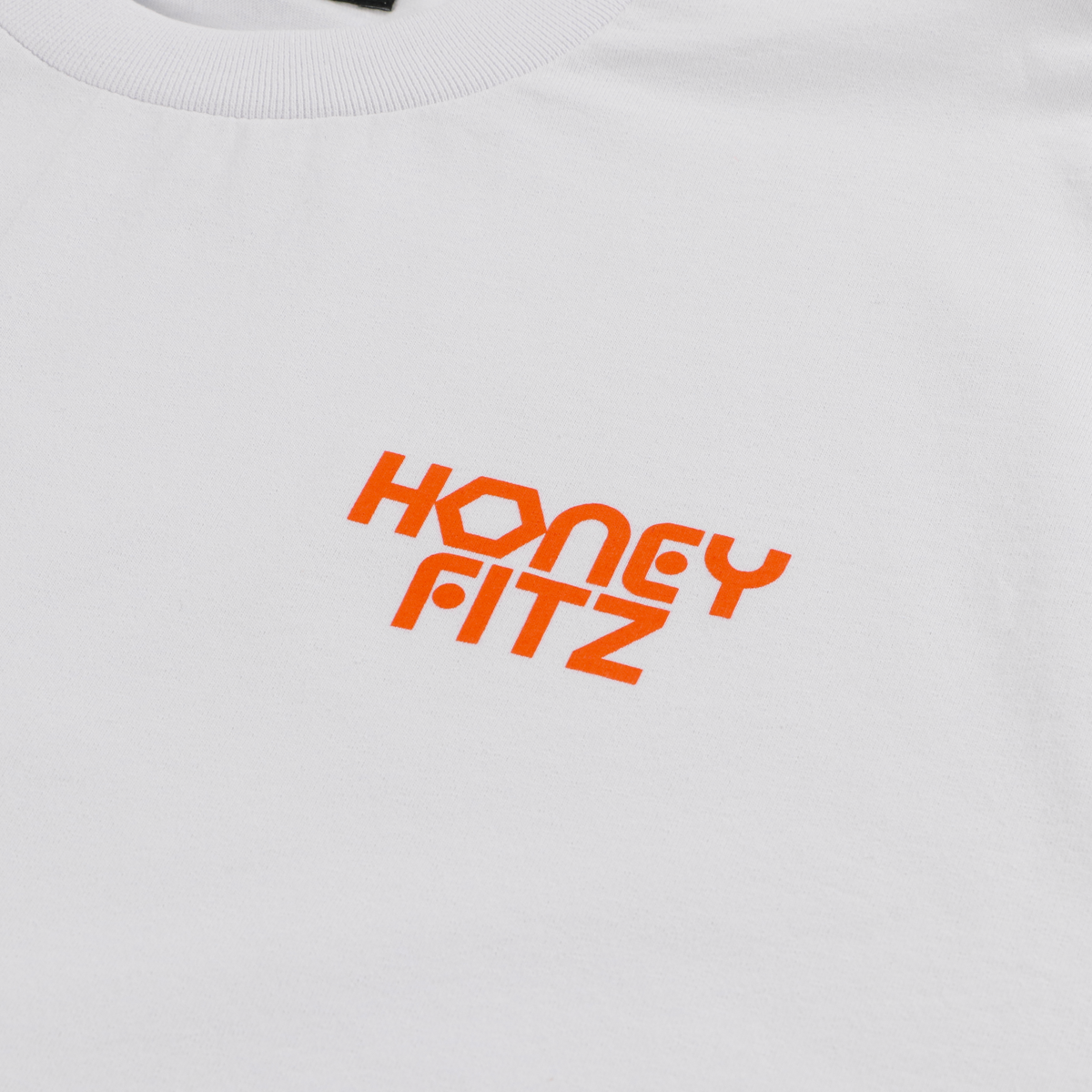 LOGO S/ST HOF-0003 WHITE/ORANGE