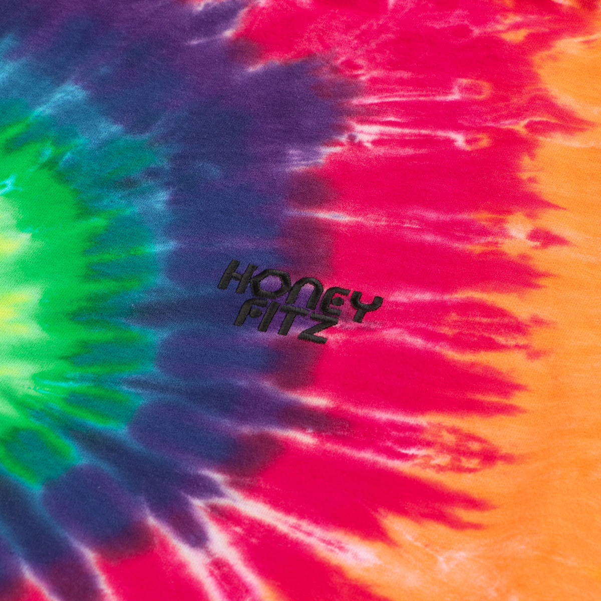 LOGO TIE-DYE S/ST HOF-0004 RAINBOW