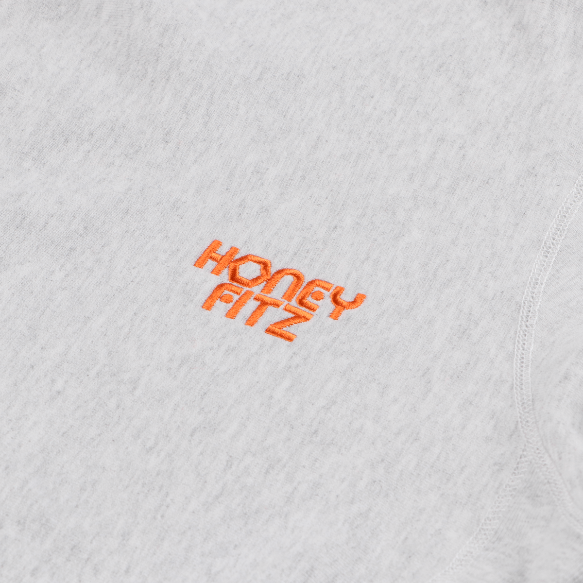 LOGO HOODIE SWEAT HOF-0006 HEATHER-GRAY