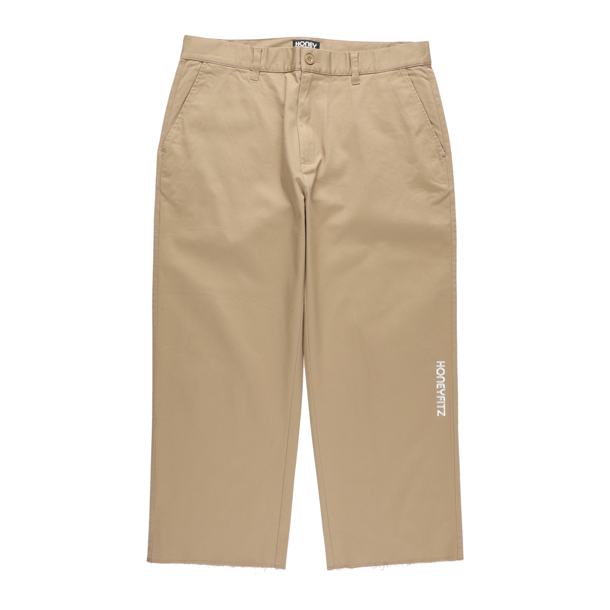 CUT OFF CHINO PANTS HOF-0015 KHAKI