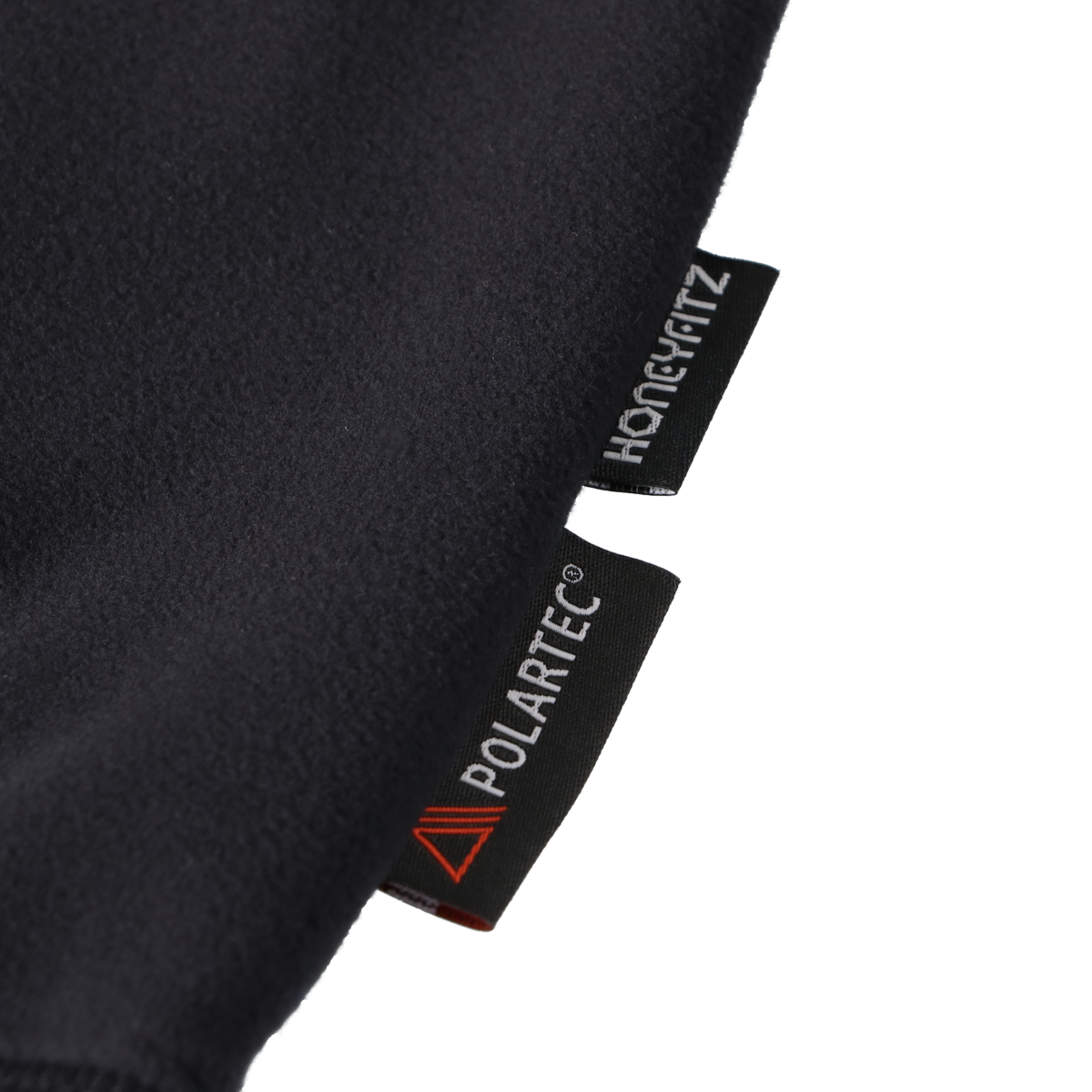 POLARTEC FLEECE HOODIE HOF-0025 BLACK