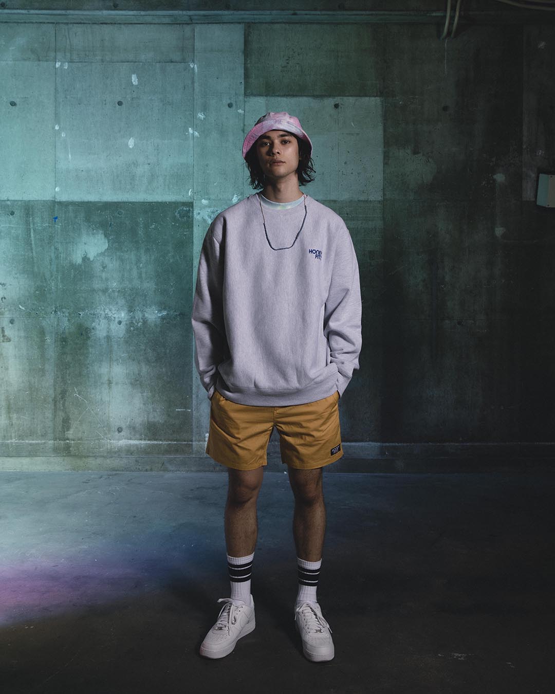TIE-DYE LOGO HAT HOF-0014 PINK