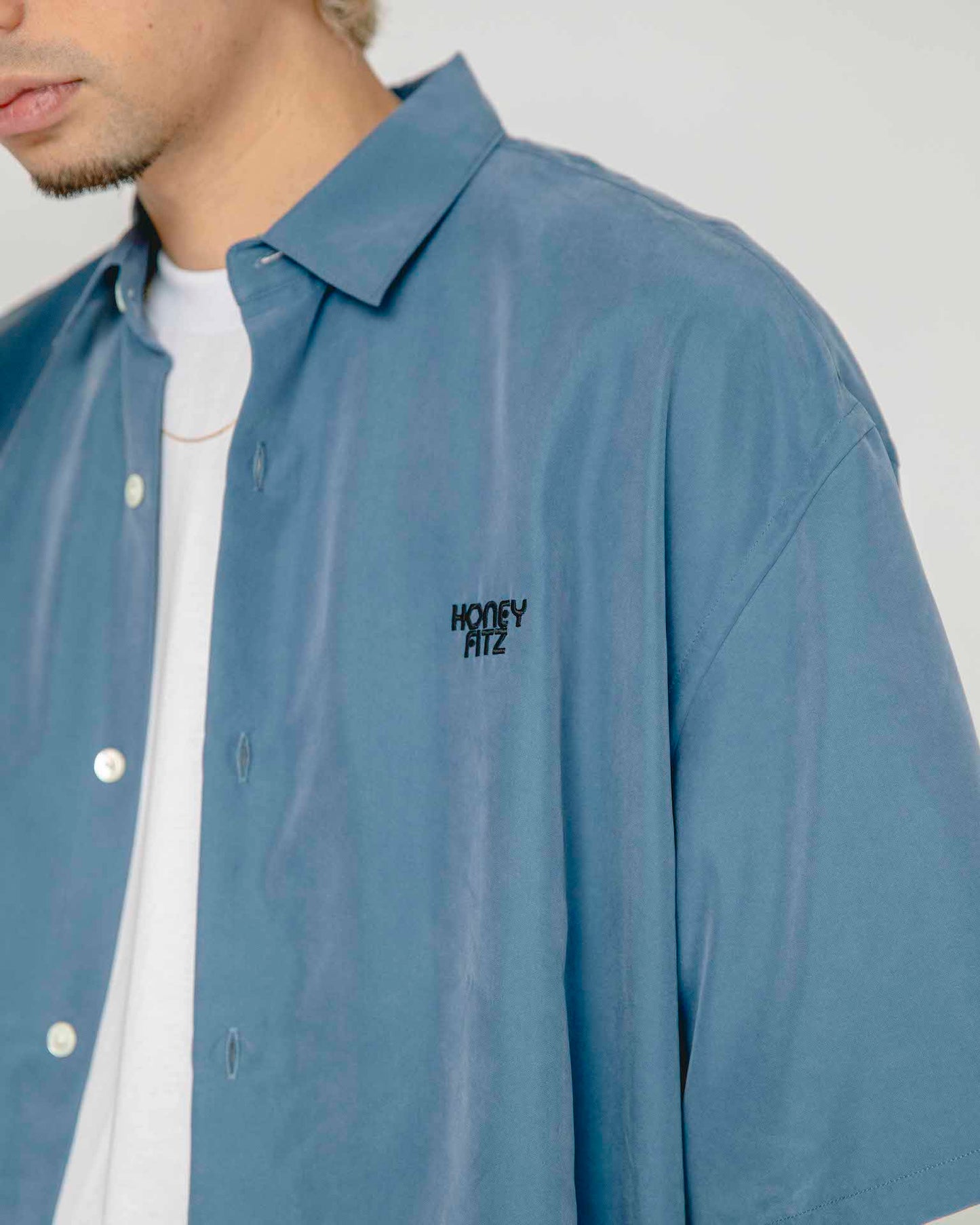 HANDSOME S/S SHIRT HOF-0021 BLUE