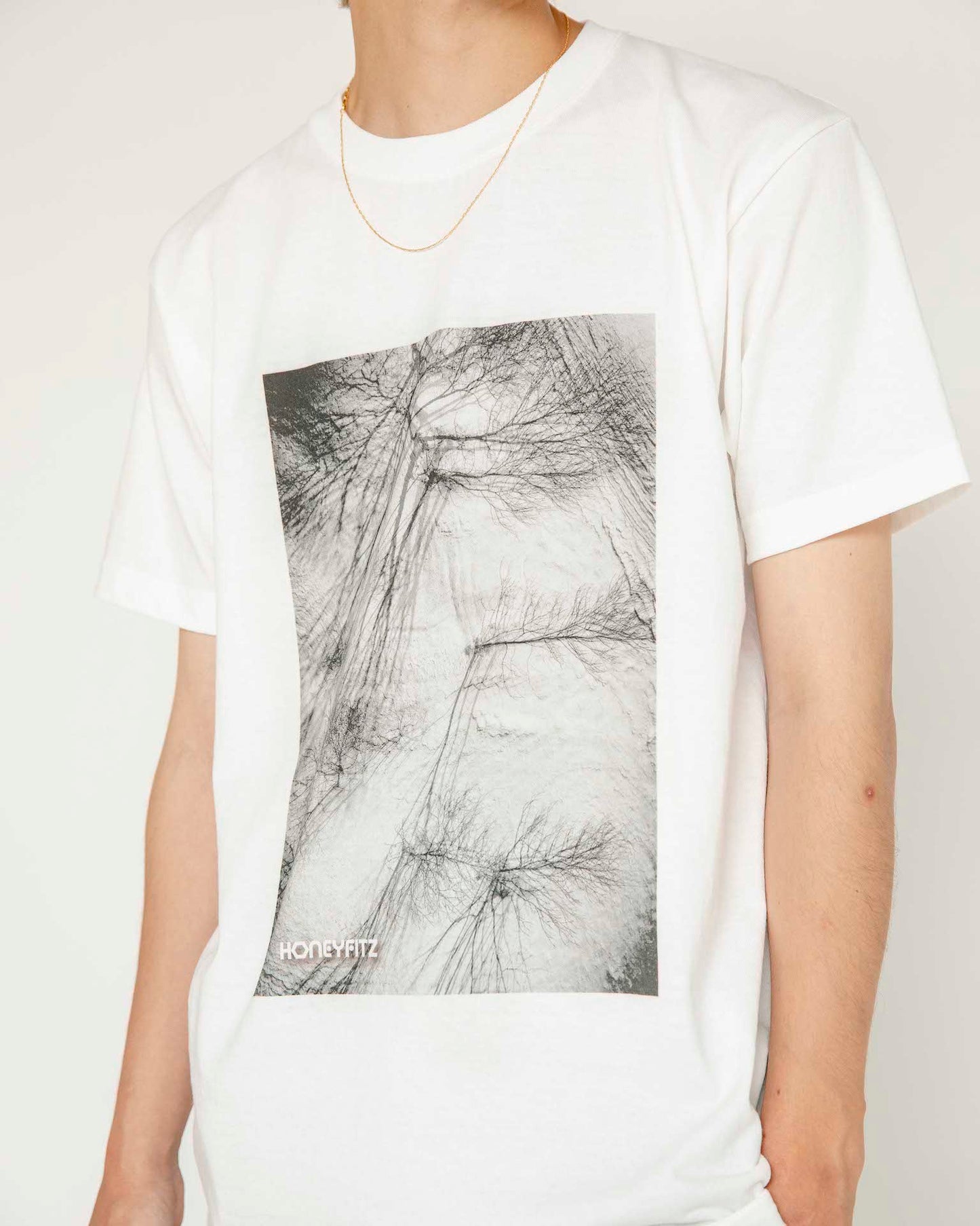 NAOKI ONO PHOTO S/S TEE HOF-0017 WHITE