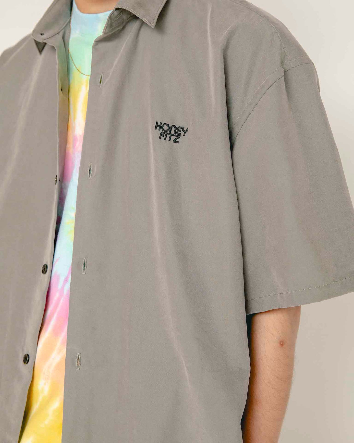 HANDSOME S/S SHIRTS HOF-0021 KHAKI