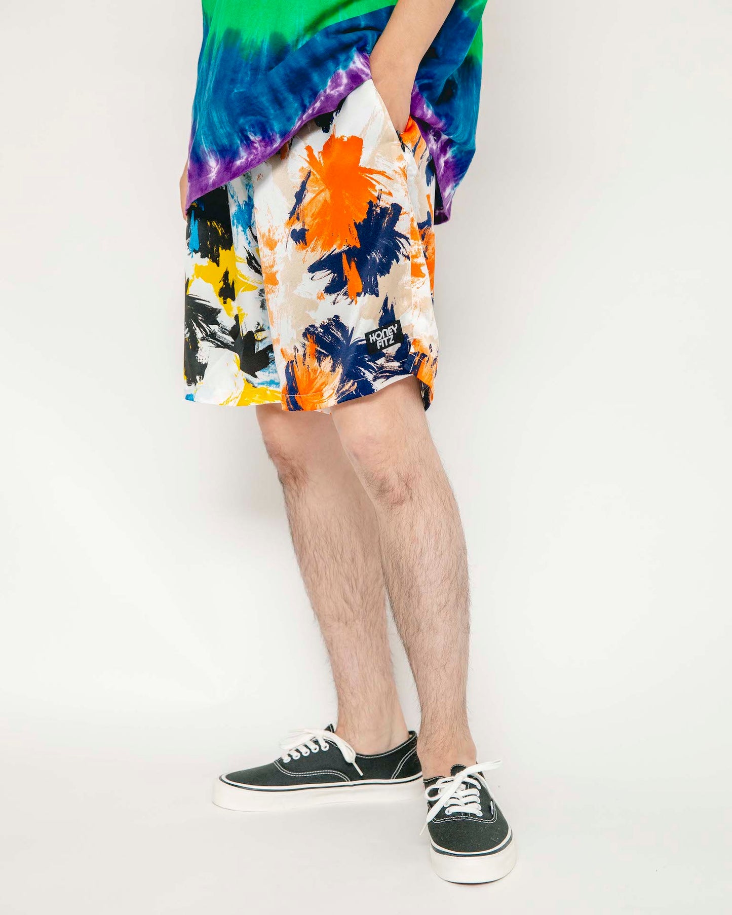 FLOWER SHORTS HOF-0019 BOTANICAL