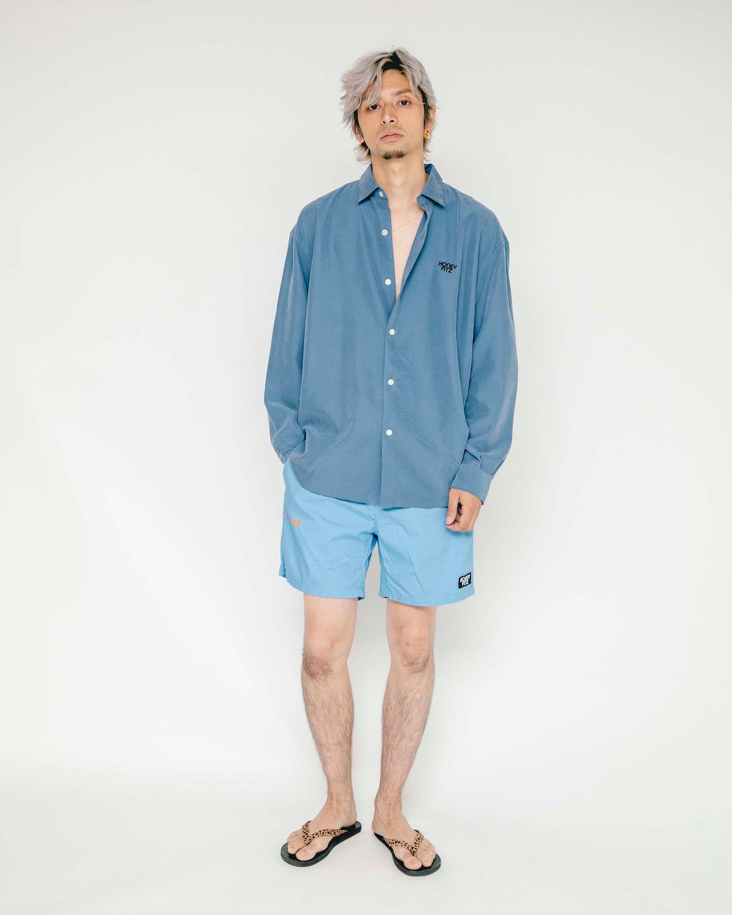 HOF BEACH SHORTS HOF-0020 BLUE