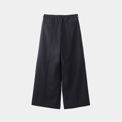 HF WOOL TWILL WIDE PANTS