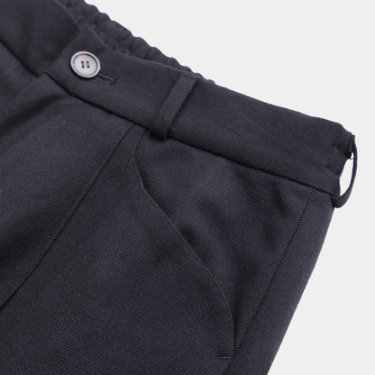 HF WOOL TWILL WIDE PANTS