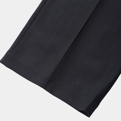 HF WOOL TWILL WIDE PANTS