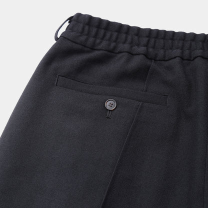 HF WOOL TWILL WIDE PANTS