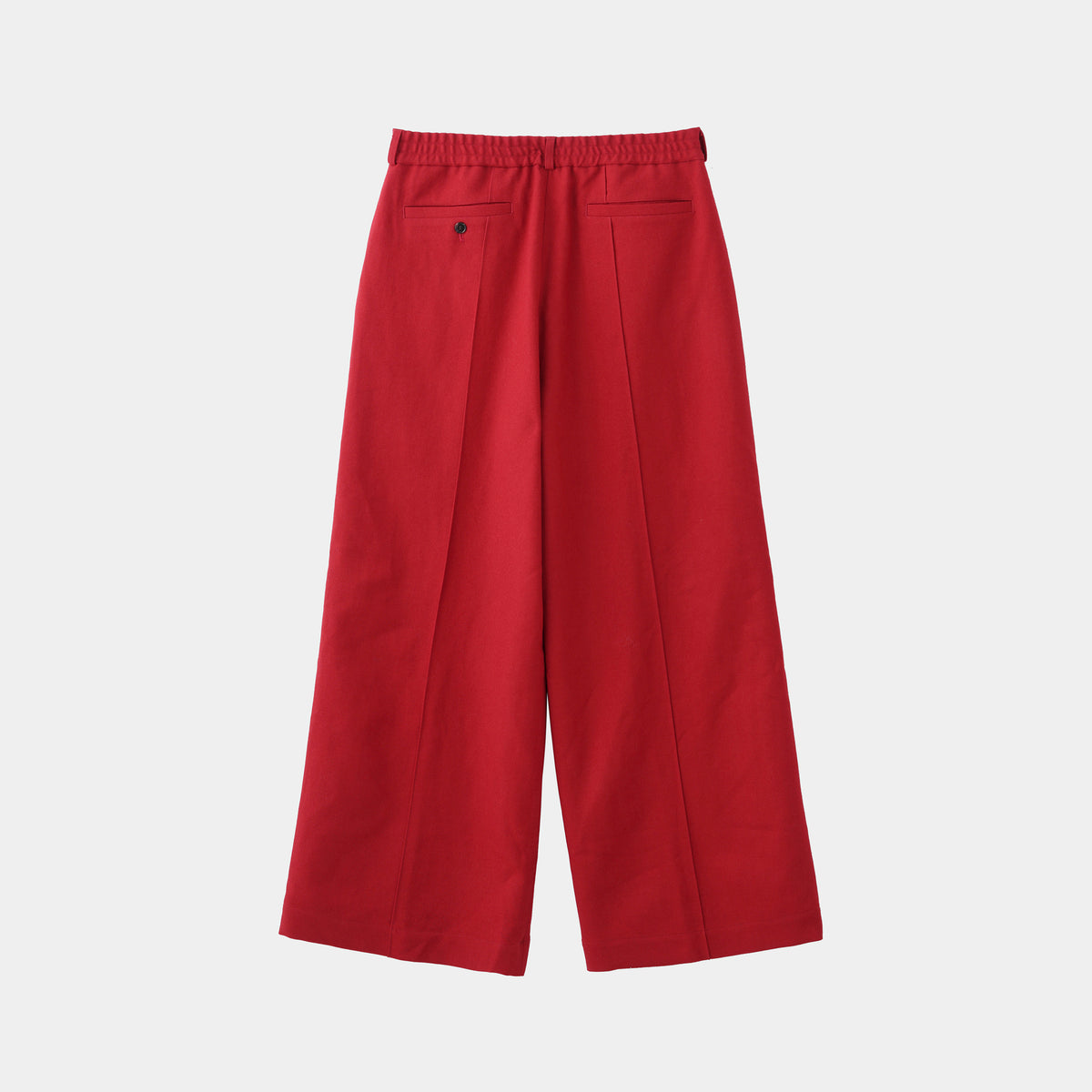 HF WOOL TWILL WIDE PANTS