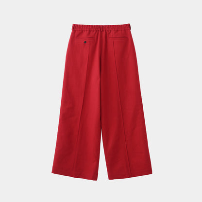 HF WOOL TWILL WIDE PANTS