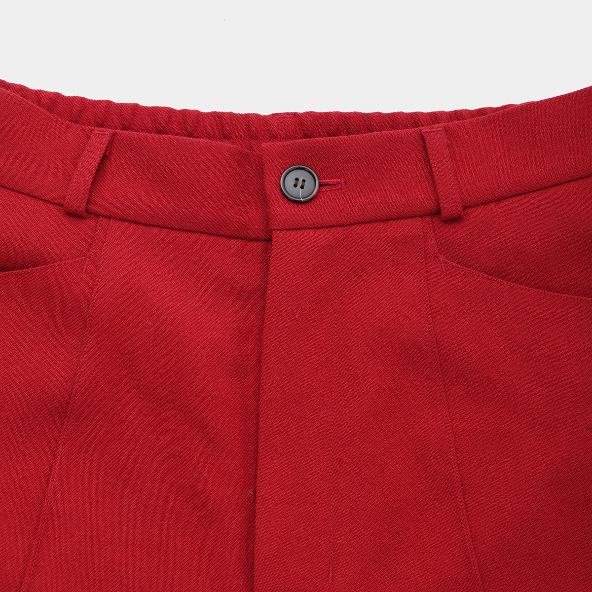 HF WOOL TWILL WIDE PANTS