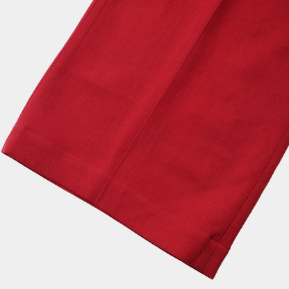 HF WOOL TWILL WIDE PANTS
