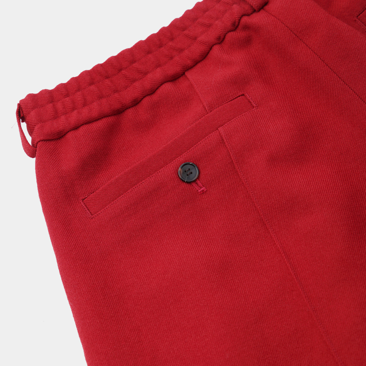 HF WOOL TWILL WIDE PANTS