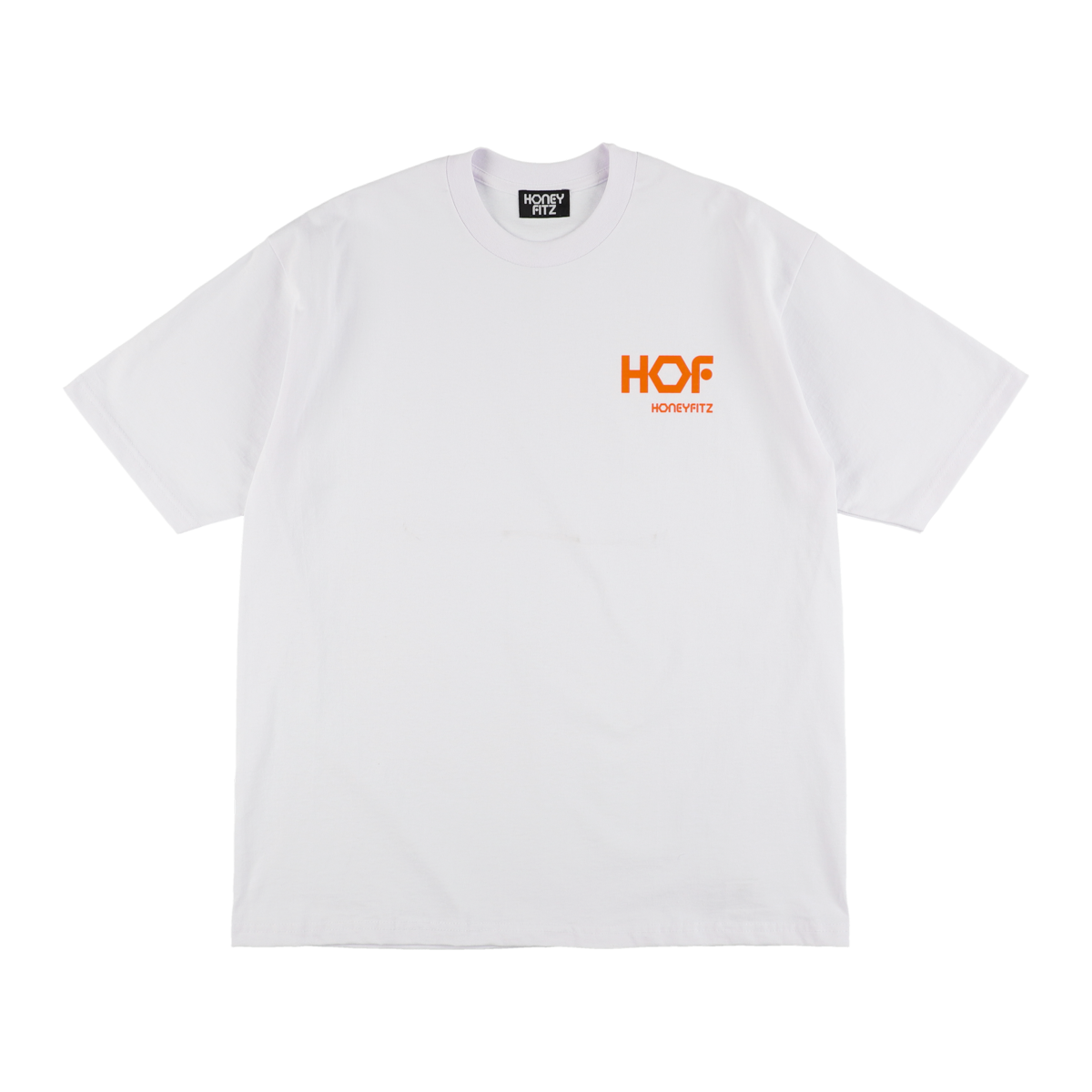 HOF S/ST HOF-0002 WHITE/ORANGE