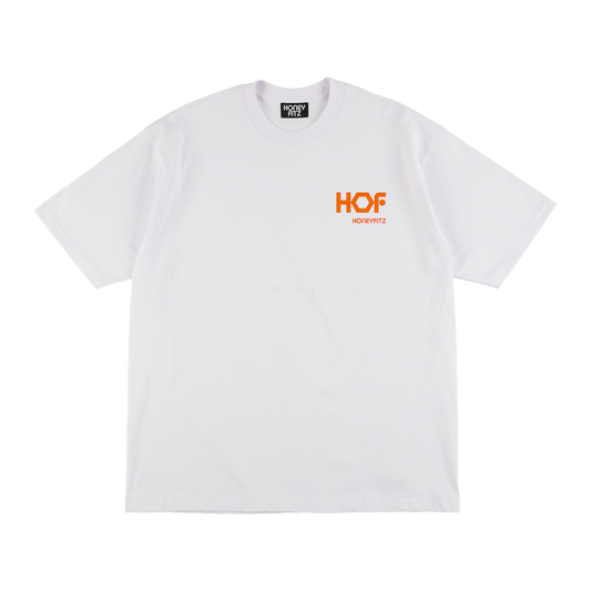 HOF S/ST HOF-0002 WHITE/ORANGE