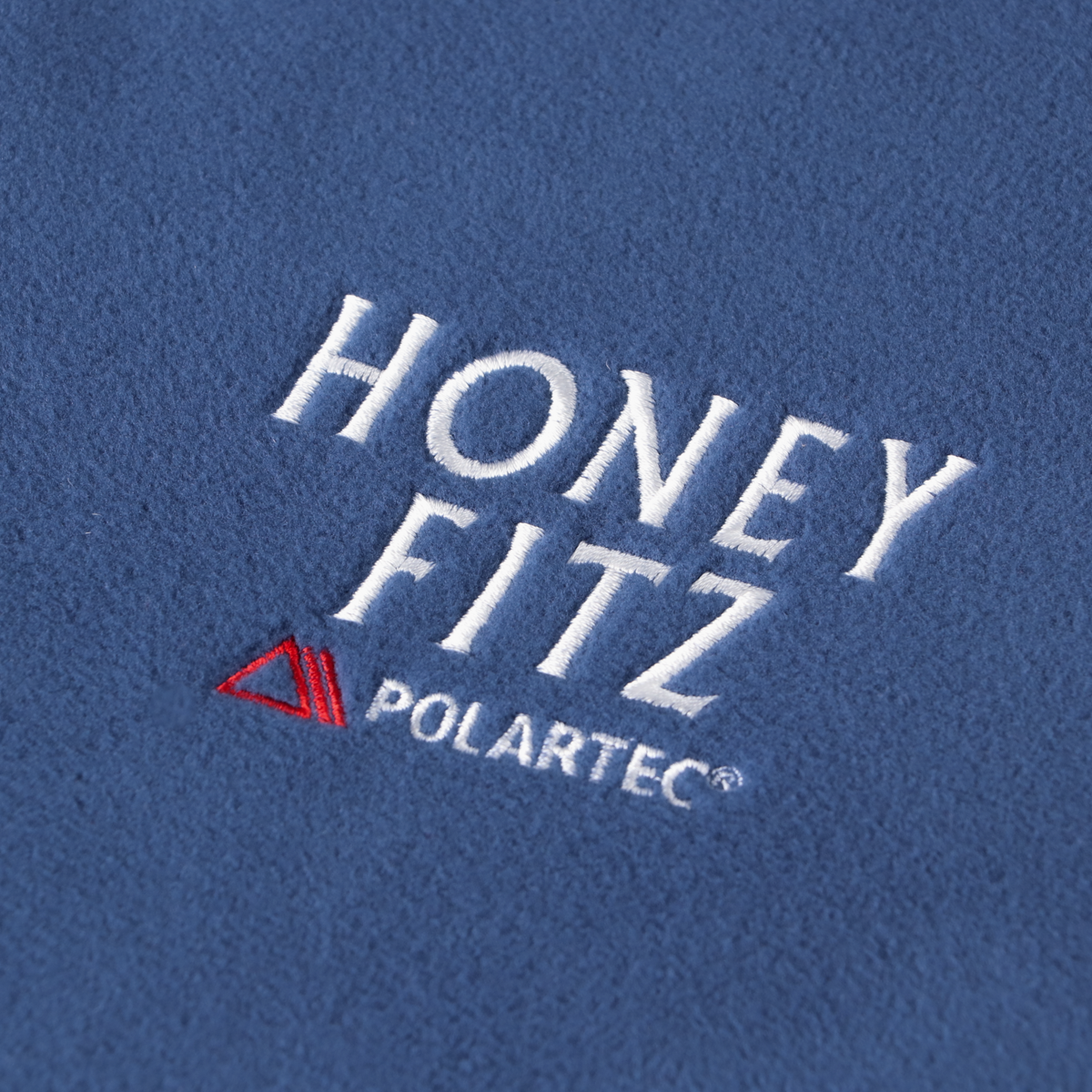 POLARTEC FLEECE HALF ZIP TOP HOF-0026 BLUE