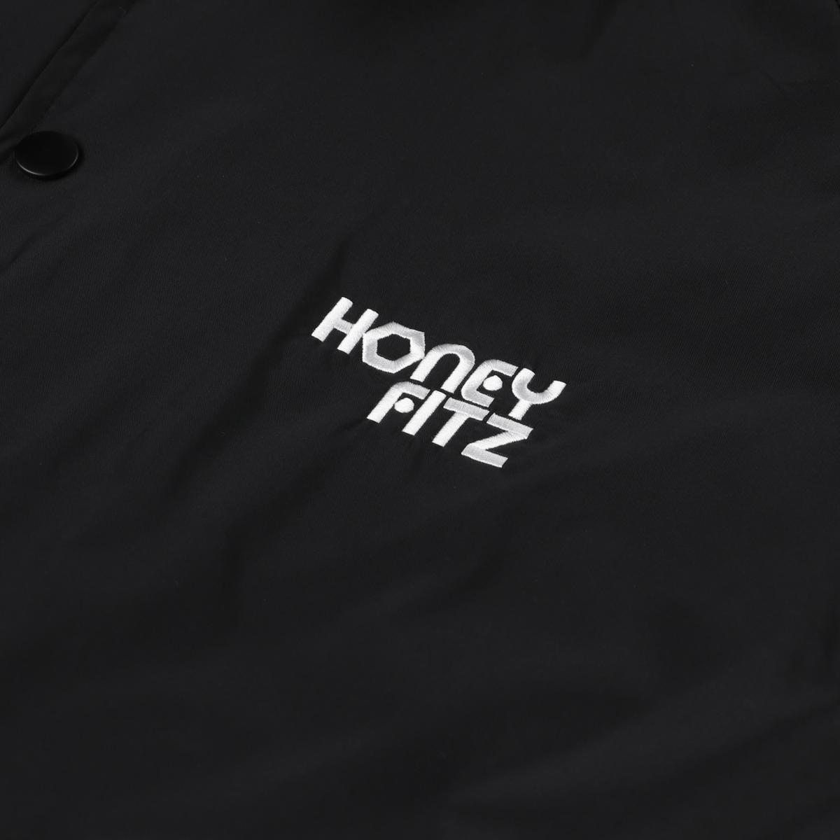HANDSOME COACH JACKET HOF-0032 BLACK – HONEY FITZ HANDSOME COACH JACKET HOF-0032 BLACK – HONEY FITZ