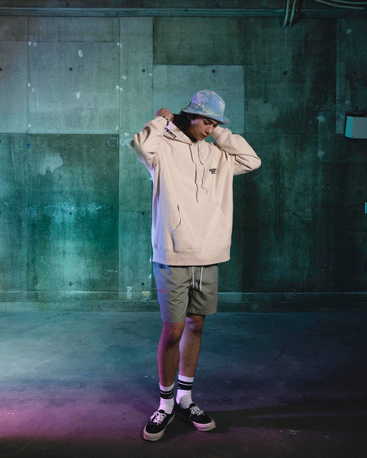 LOGO HOODIE SWEAT HOF-0006 NATURAL
