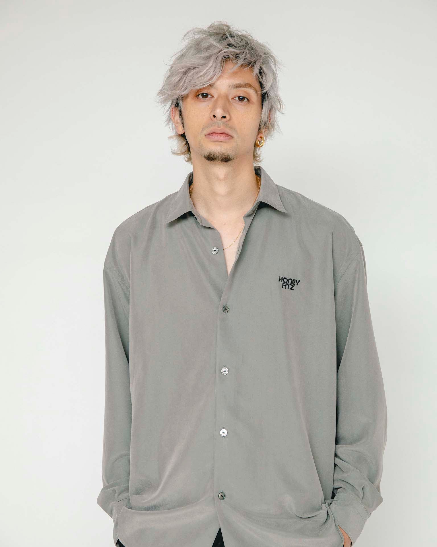 HANDSOME SHIRT HOF-0022 KHAKI